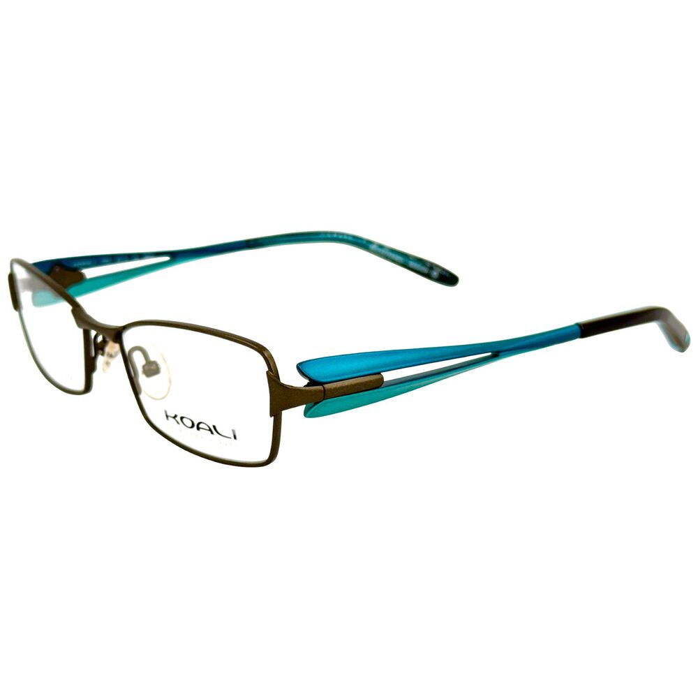 Morel Koali 7593S Womens Metal Eyeglass Frame GB042 Brown Teal 48-16 France